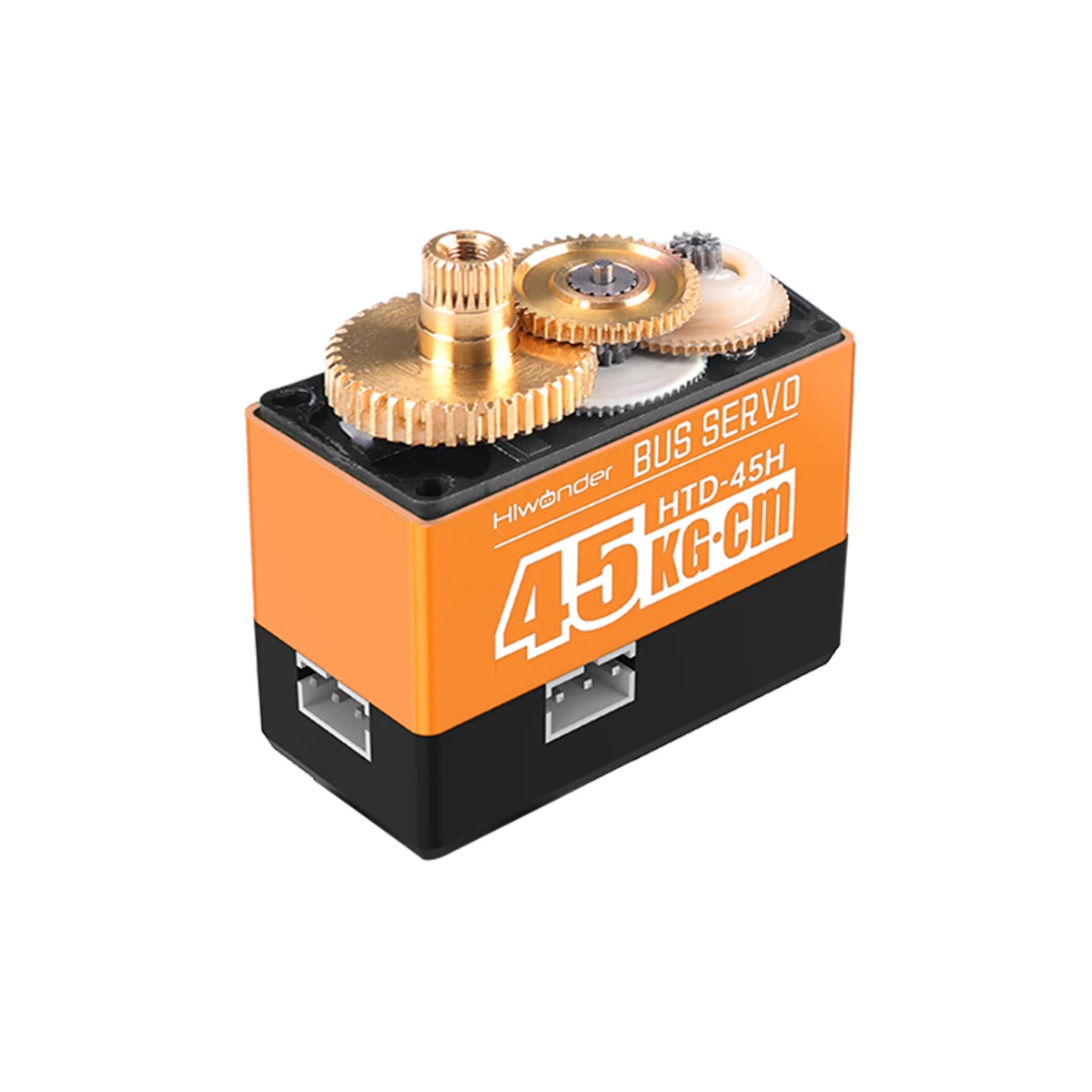 Hiwonder HTD-45H High Voltage Serial Bus Servo Motor 45KG Torque with Three Connectors and Data Feedback