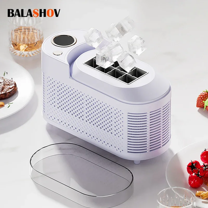 

220V 110V Portable Small ice Maker Mini Home Dormitory Office Camping 12V Car Cube ice Automatic Ice Making Box ice machine