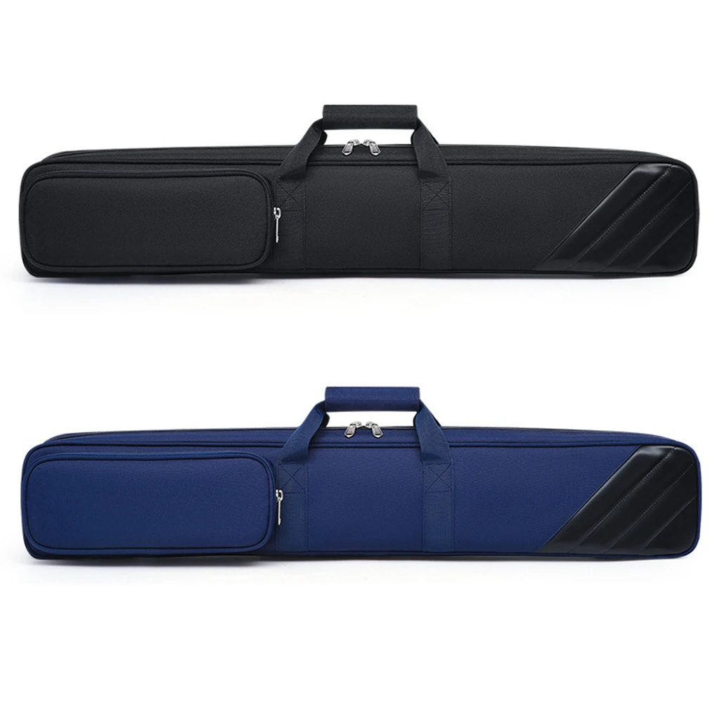 

New Billiard Cue Bag Scratch-Resistant Half-cue Billiard Cue Storage Sports Bag Rugged Oxford Cloth Bag Lightweight Storage Bag