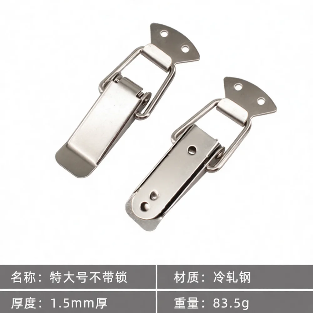 Cold Rolled Steel Toggle Latch Catch For Beehive Box Cabinet Hasp Spring Tension Clamp Hardware Replacement Fastener