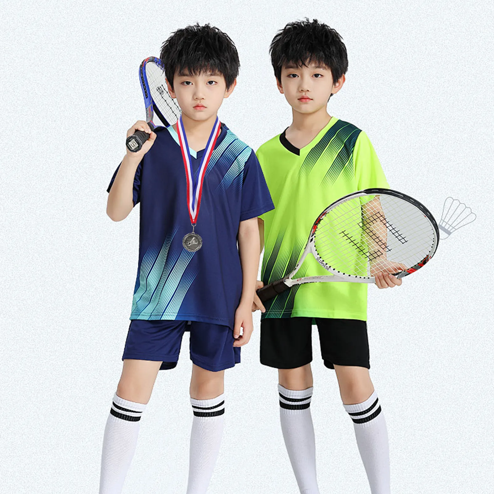 Badminton Competition Award Medals Precision Crafted Metal Medals for Sports Awards Prizes and Badminton Tournaments