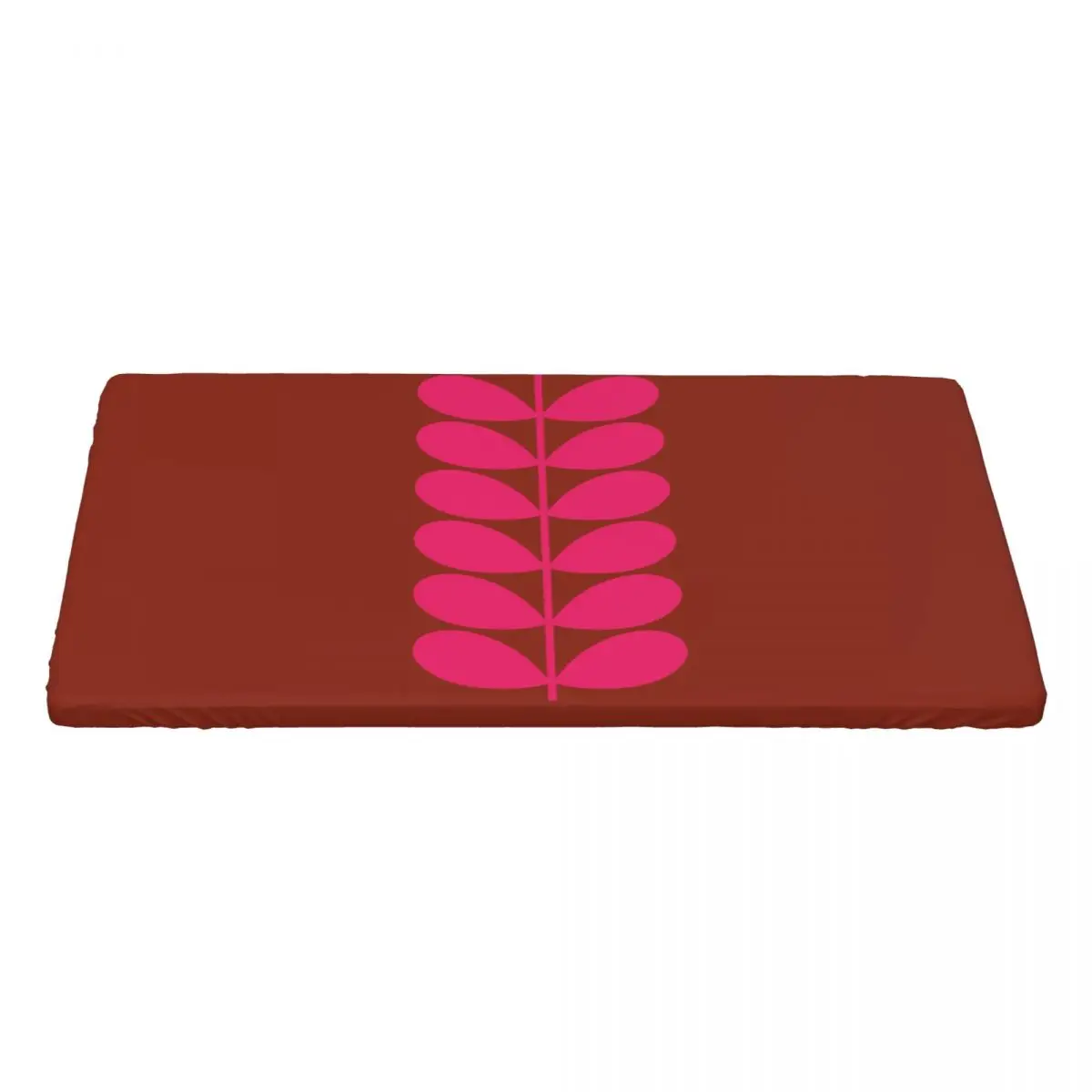 Custom Rectangular Waterproof Solid Stem Cerise Pink Table Cover Orla Kiely Table Cloth 4FT Tablecloth for Dining