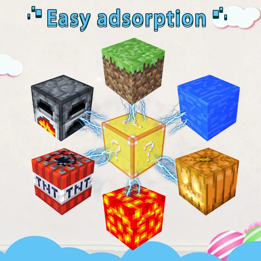 أفضل هدية للأطفال من My World مكعبات بناء مغناطيسية لعبة البخار ألعاب حسية للأطفال من سن 3 إلى 10 سنوات