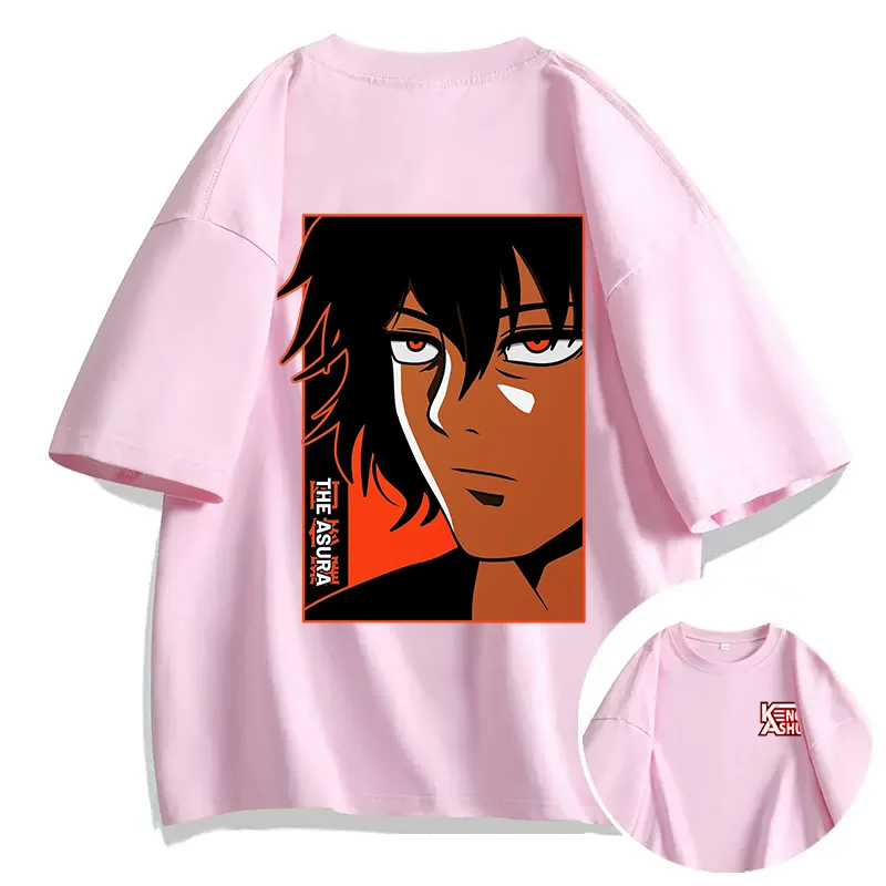 Anime Kengan Ashura Asura Ohma T-shirt Couple student street sports casual T-shirt