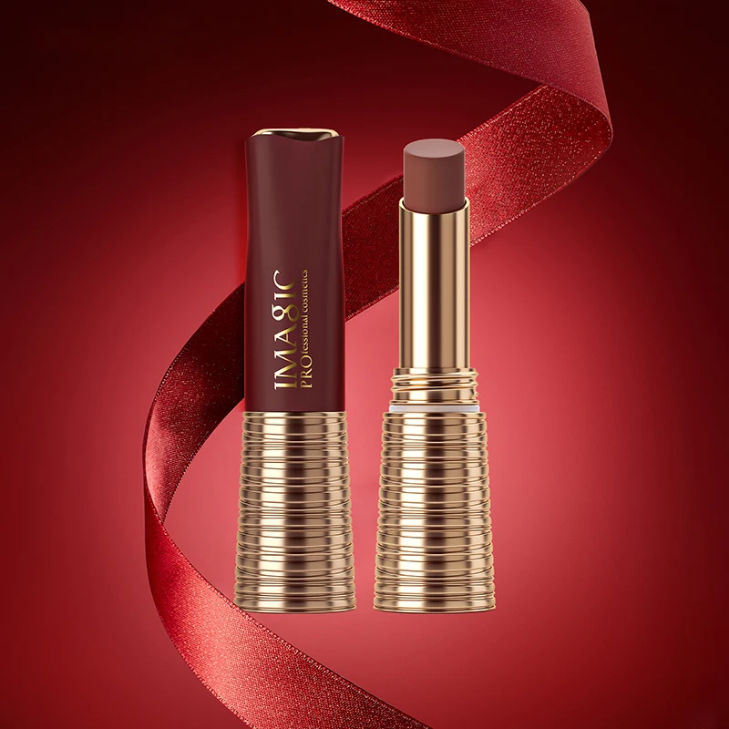IMAGIC Matte Lipstick Long Lasting No-stick Lipstick Waterproof Lip Stick Smudge-free Classic Highly Pigmented Lip Tint Makeup