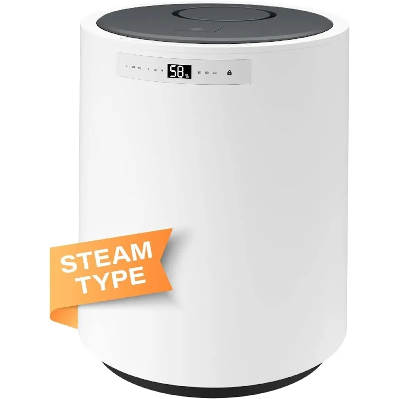 for Large Room, Y&O 10L(2.64Gal) Steam Whole House Humidifier for Plants, Filterless Design, Auto Shut Off.FAST FREE