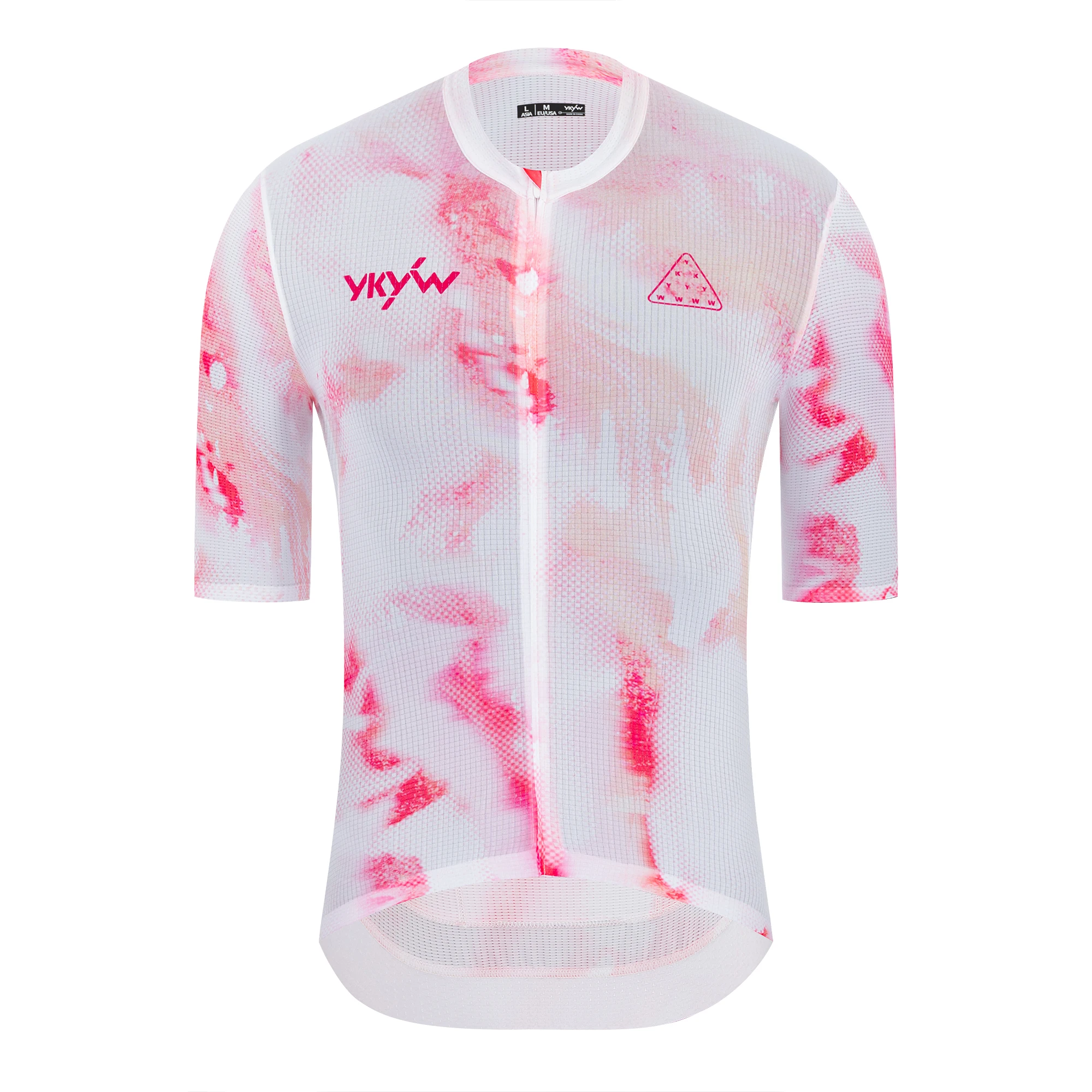 YKYWBIKE 2026 Herren Radtrikot Kurzarm Sommer Rennrad Kurzes Shirt Fahrrad-Oberteil Trikot MTB Maillot Ciclismo Bekleidung