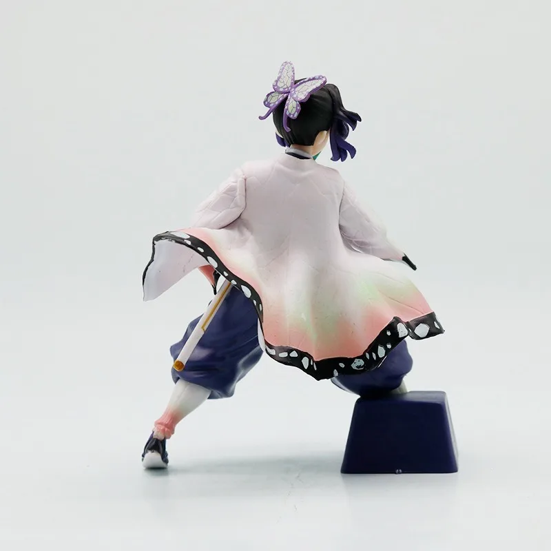 New Arrival Demon Slayer Kochou Shinobu Anime Figurine Trendy Desktop Collectible Model Ornament For Anime Hobby Fans view 5