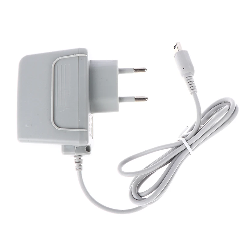 【C】1 cargador de viaje con enchufe europeo para NEW 3DS XL, adaptador de corriente CA 100V-240V para DSi XL 2DS 3DS 3DS XL