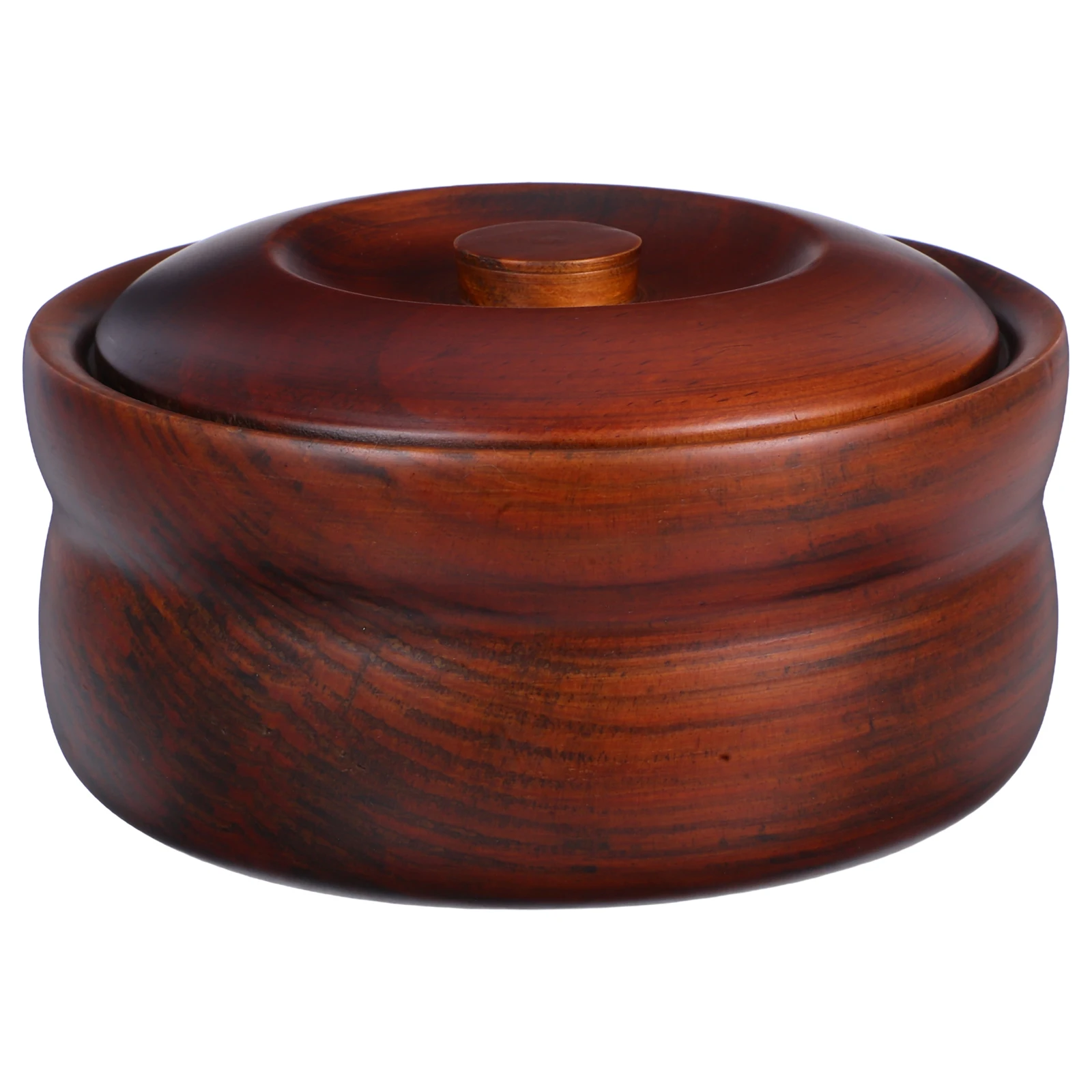 

Children Solid Ramen Bowl Cute Cartoon Natural Salad Serving Japanese Wooden Bowl Fruit Wooden Baby Storage Container