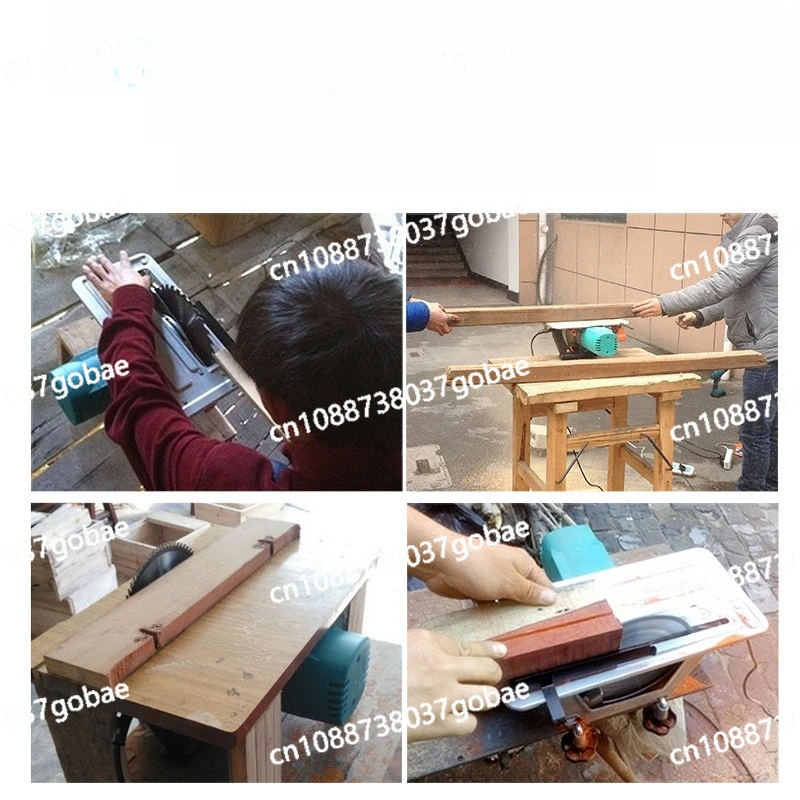 7 بوصة 8 بوصة 9 بوصة المنزلية المحمولة منشار النجارة منشار دائري كهربائي الوجه بالتخبط منشار الطاولة الكهربائية #4