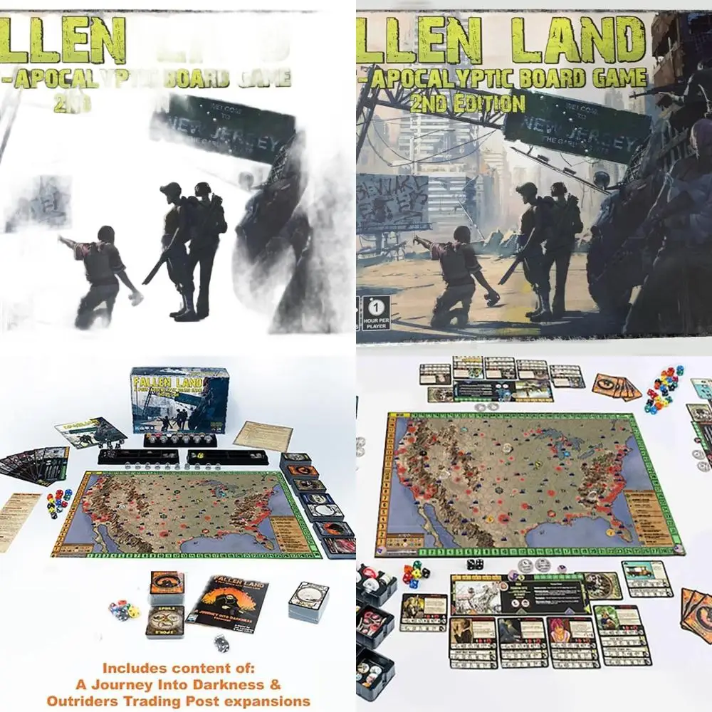 

Настольная игра по-апокалиптической стратегии: Deluxe 2-е издание