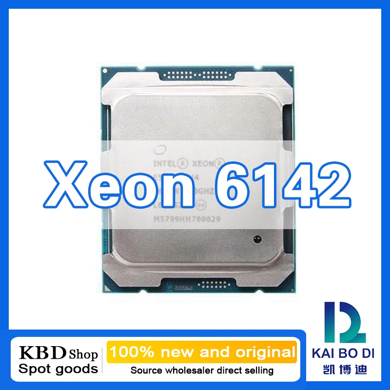 Xeon Gold 6142 CPU 16 Cores 32 Threads 2.60GHz 100%NEW and ORIGINAL CPU Central Processor Unit