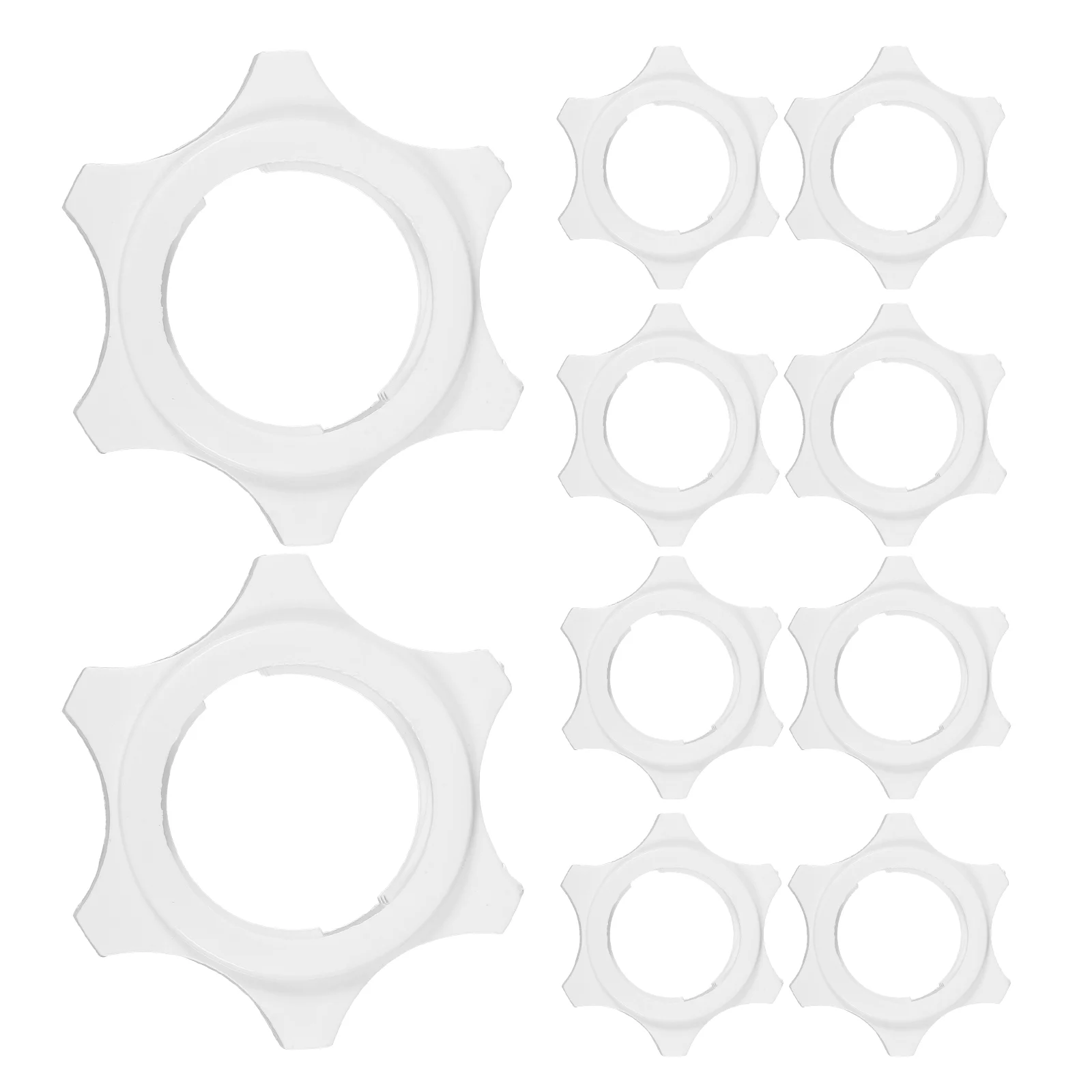 

10 Pcs Electric Fan Nut Parts Small Nuts Floor Accessories Plastic Supply Replacements