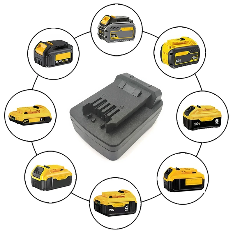 Battery Adapter For Dewalt 18V-20V Battery Conversion For SKIL 20V Lithium Battery Tool Converter Battery Adapter