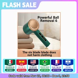 Lint Remover for Clothes Usb Electric Rechargeable Hair Ball Trimmer Fuzz Clothes Fabric Sweate