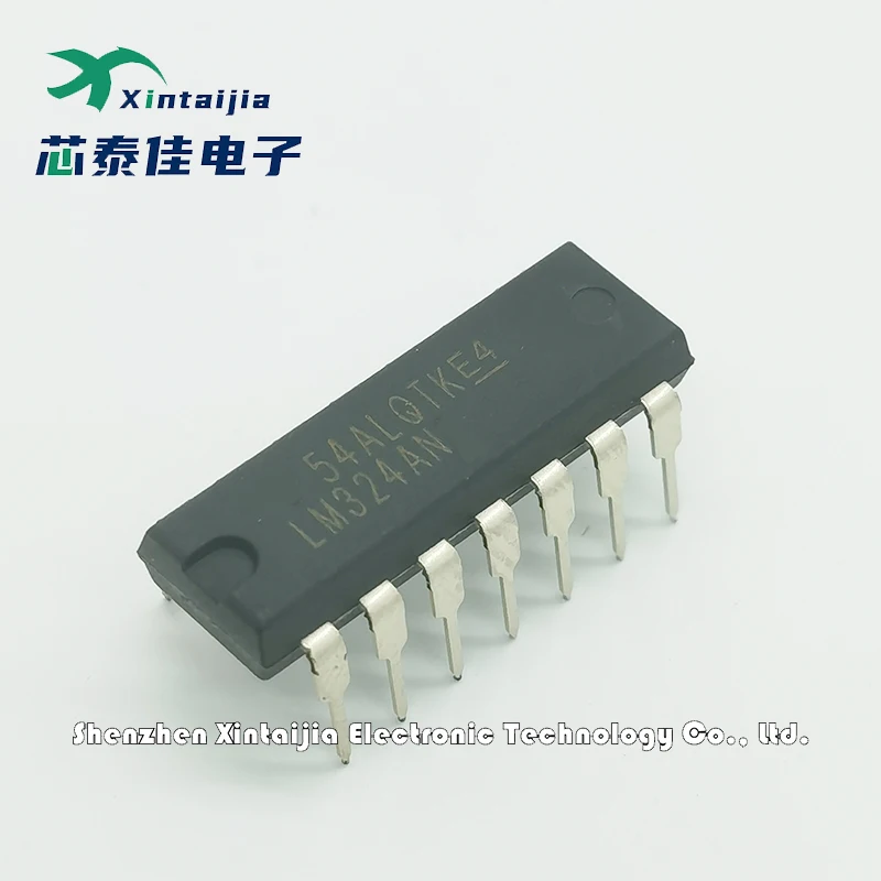 10pcs LM324AN PDIP-14 Operational amplifier - Operational amplifier 100% brand new and authentic, ready to ship in stock