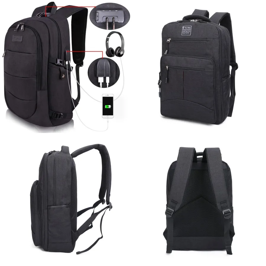 

【Новый стиль】- новый мужской модный рюкзак, корейский школьный рюкзак, спортивная повседневная сумка для студентов колледжей, дорожная сумка для ноутбука.