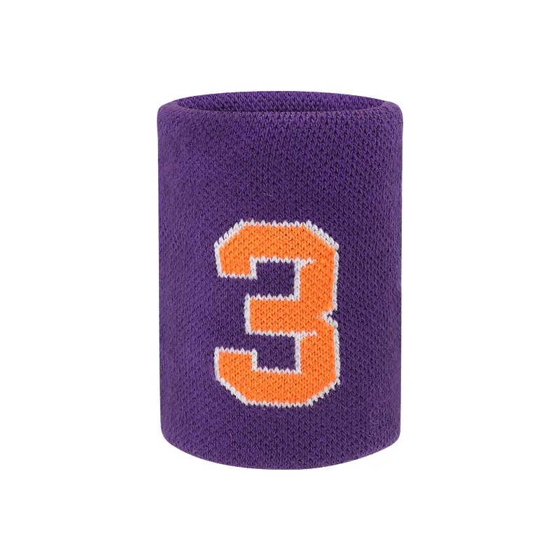 Sports wristbands Basketball fitness wristbands Outdoor sports wrist Absorb sweat Tennis wristbands Basketball star number