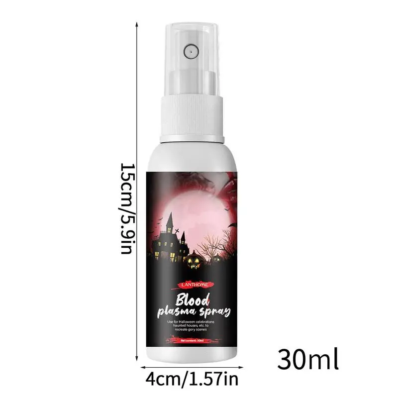 Halloween Fake Blood Halloween Liquid Blood Eye Blood Drops Halloween Simulation Vampire Fake Blood Spray For Cosplay Blood