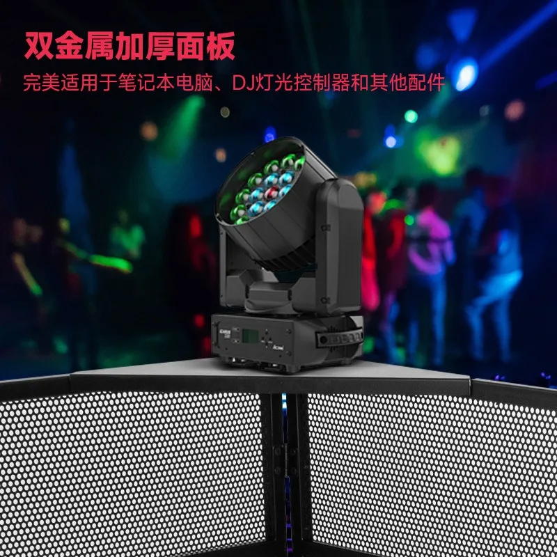 Removable Disc Table Bar Luminous DJ Table LED Mixer Folding Disc Table