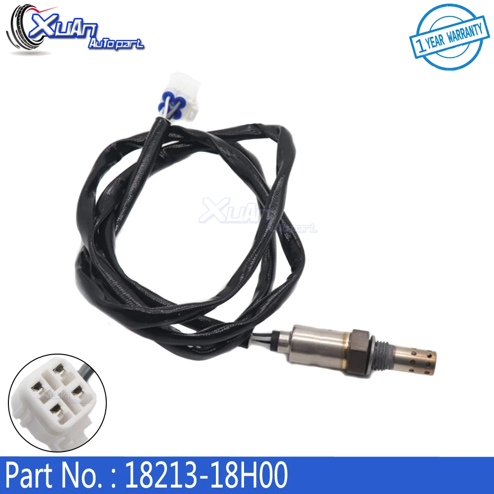 XUAN Air Fuel Ratio Lambda O2 Oxygen Sensor 18213-18H00 for Suzuki GSXR1000 Bandit 1250S SFV650 GSXR750 GSXR600 1821318H00