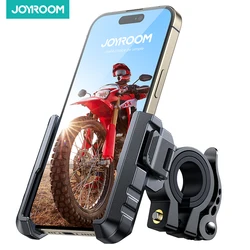 Joyroom Bike Phone Mount Holder Motorcycle Phone Mount for Electric Scooter, Mountain, Dirt Bike 360° Rotate For 4.7-7.0” Phones