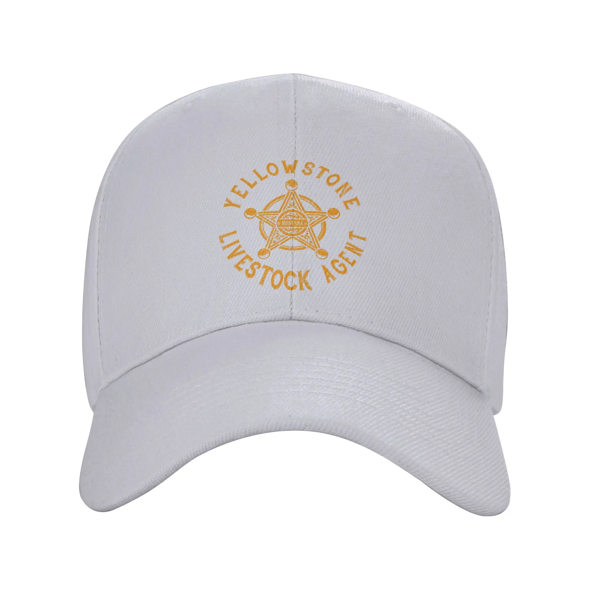 Vintage Yellowstone Livestock Agent - Professional Trendy Baseball Cap Street Stroll Comfortable Fit Sports Cap