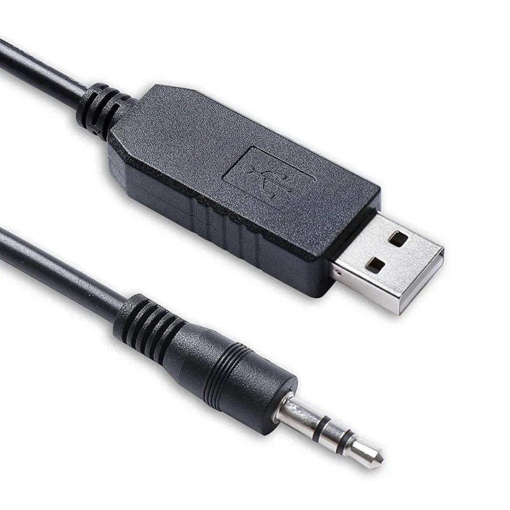 PC04 USB 3.5mm Stereo Programming Cable PL2303 Compatible with QYT KT-8900D KT-8900R KT-9900 Radio