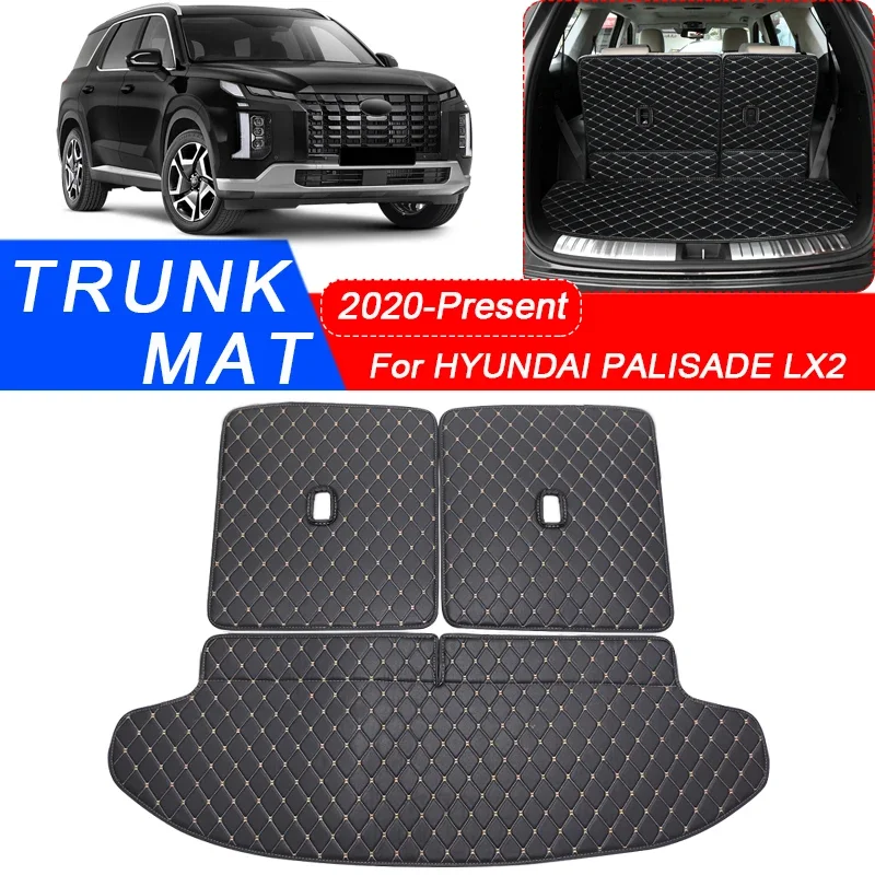 

Custom Car Styling Trunk Main Mat For Hyundai PALISADE LX2 2020-2025 Waterproof Anti Scratch Non-slip Protect Cover Accessory