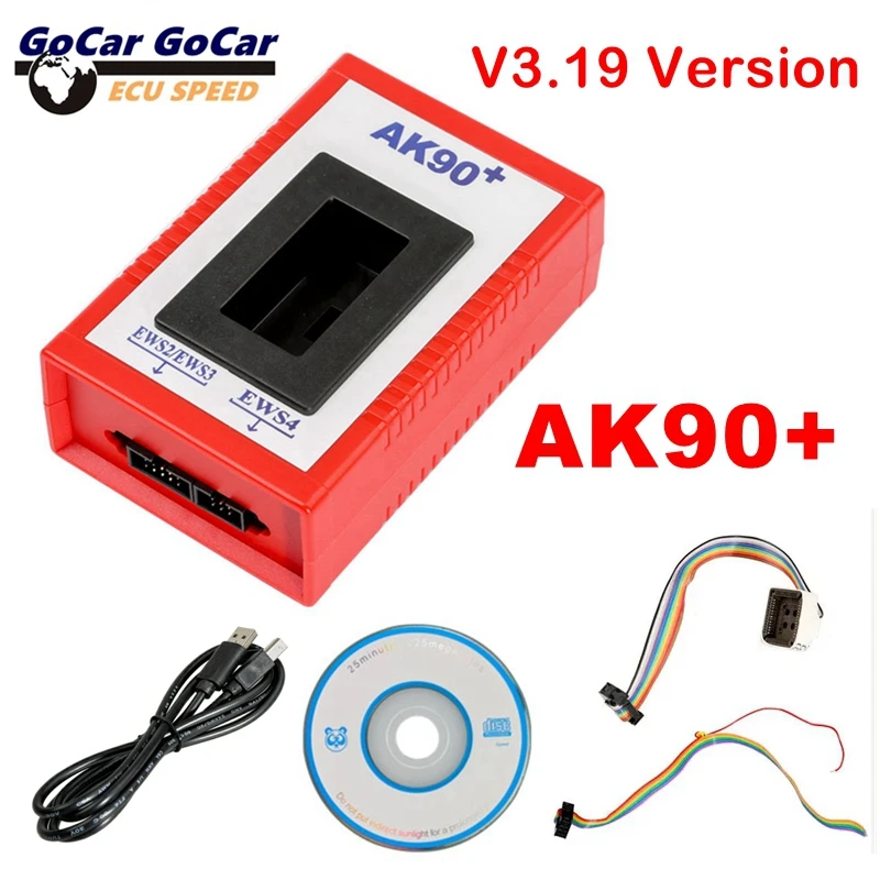 Image of AK90+ Plus V3.19 Schlüsselprogrammierer für BMW Beste Qualität AK-90 AK90 Auto-Schlüsselprogrammierer Unterstützt EWS/CAS