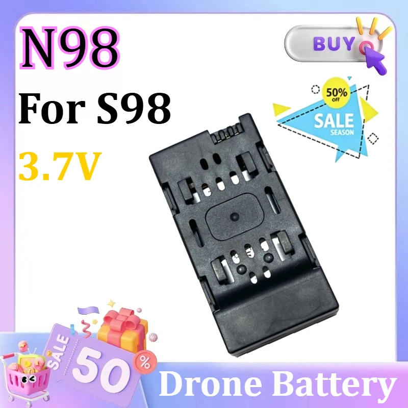 

N98 3.7V Drone Battery Foam Fighter Plane for S98 Remote-controlled Aircraft Glider High-capacity Battery