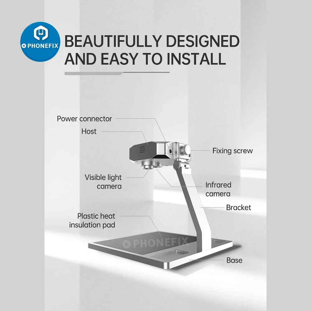 IIT shortcam II Infrared Thermal Imaging Camera for Electrical Inspection Mobile Phone Motherboard PCB Fault Detection Analyzer