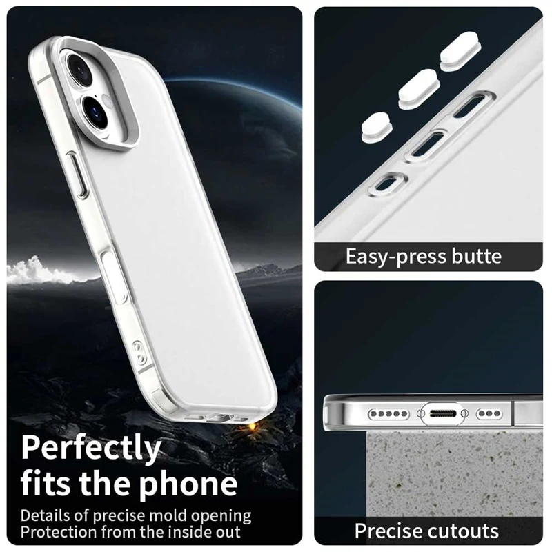 Candy Matte Phone Case For Apple iPhone 17 Case Cover For iPhone 17 Case Skin Friendly Feel чехол Funda Back Cover For iPhone 17