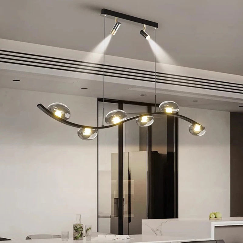 Modernos Lustres LED para Decoração de Casa, Luzes Penduradas, Iluminação Interior, Sala de Estar, Sala de Jantar, Lâmpadas Pendant