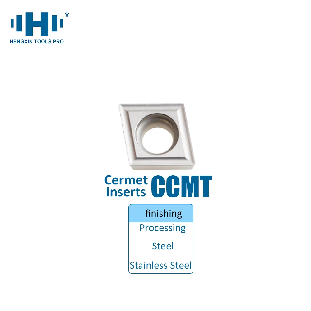 HENGXIN Carbide Cermet Inserts CCMT TC CCMT CCMT09T304 CCMT09T308 cutting bar Turning tools CNC Lathe