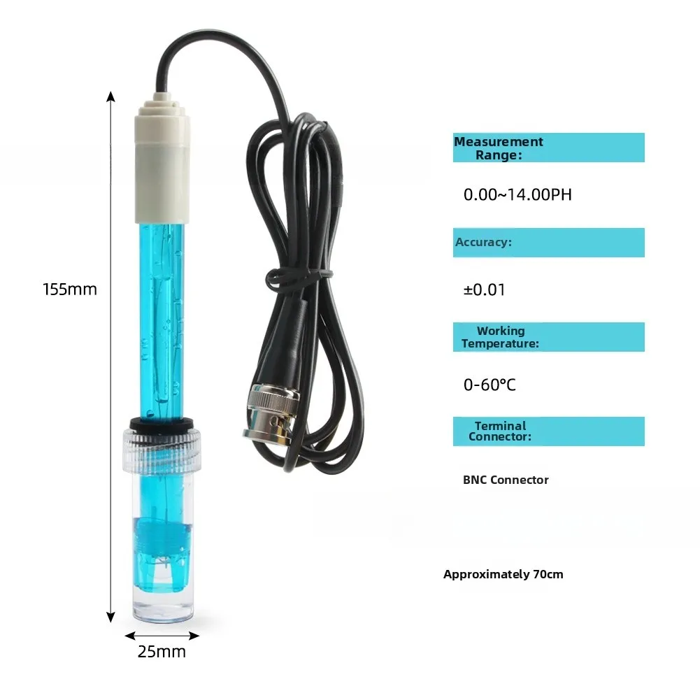 PH Meter Analyzer Sensor 0-14 Range High Accuracy Water Quality Testing Tool For Arduino Aquaculture Aquarium Hydroponics For Sy