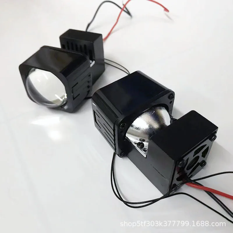 New 1.5-inch LED matrix LED dual-light LED lens module car motorcycle, truck modified lights