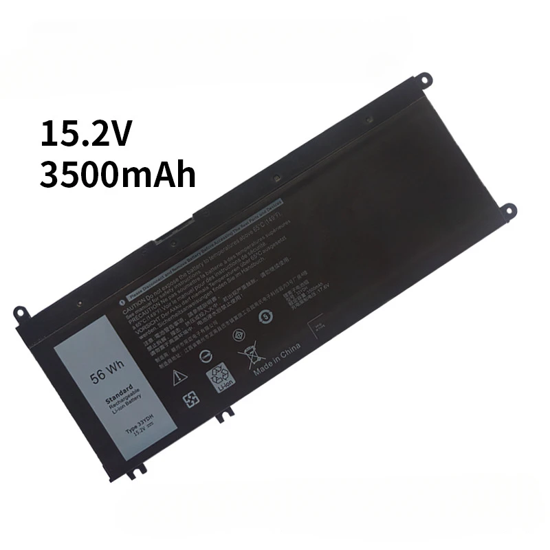 33YDH Laptop Battery for Dell Inspiron 15 7577 17 7000 7773 7778 7786 7779 2in1 G3 15 3579  G5 5587 G7 7588  13 3380 14 3490