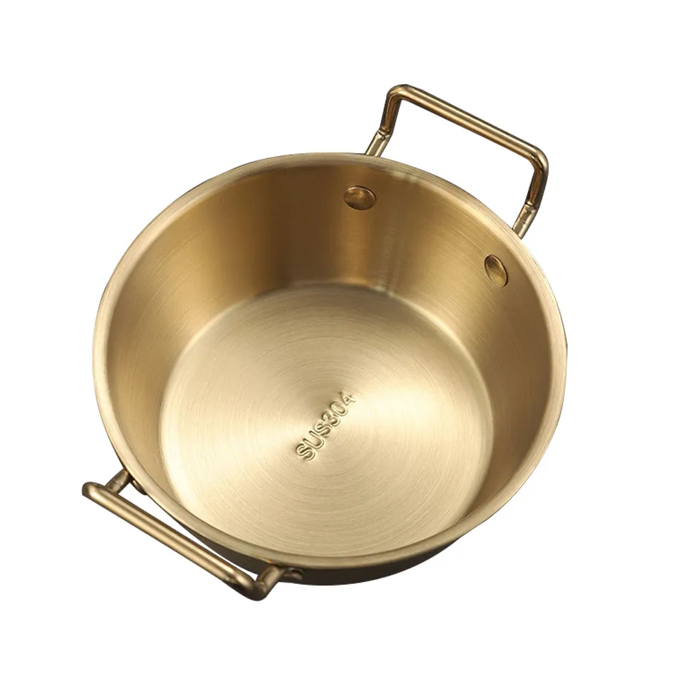 

Stainless Steel Snack Basket Round Fruit Salad Bowl Metal Fries Container Home Storage Nuts Bowls Compact Design Easy Clean