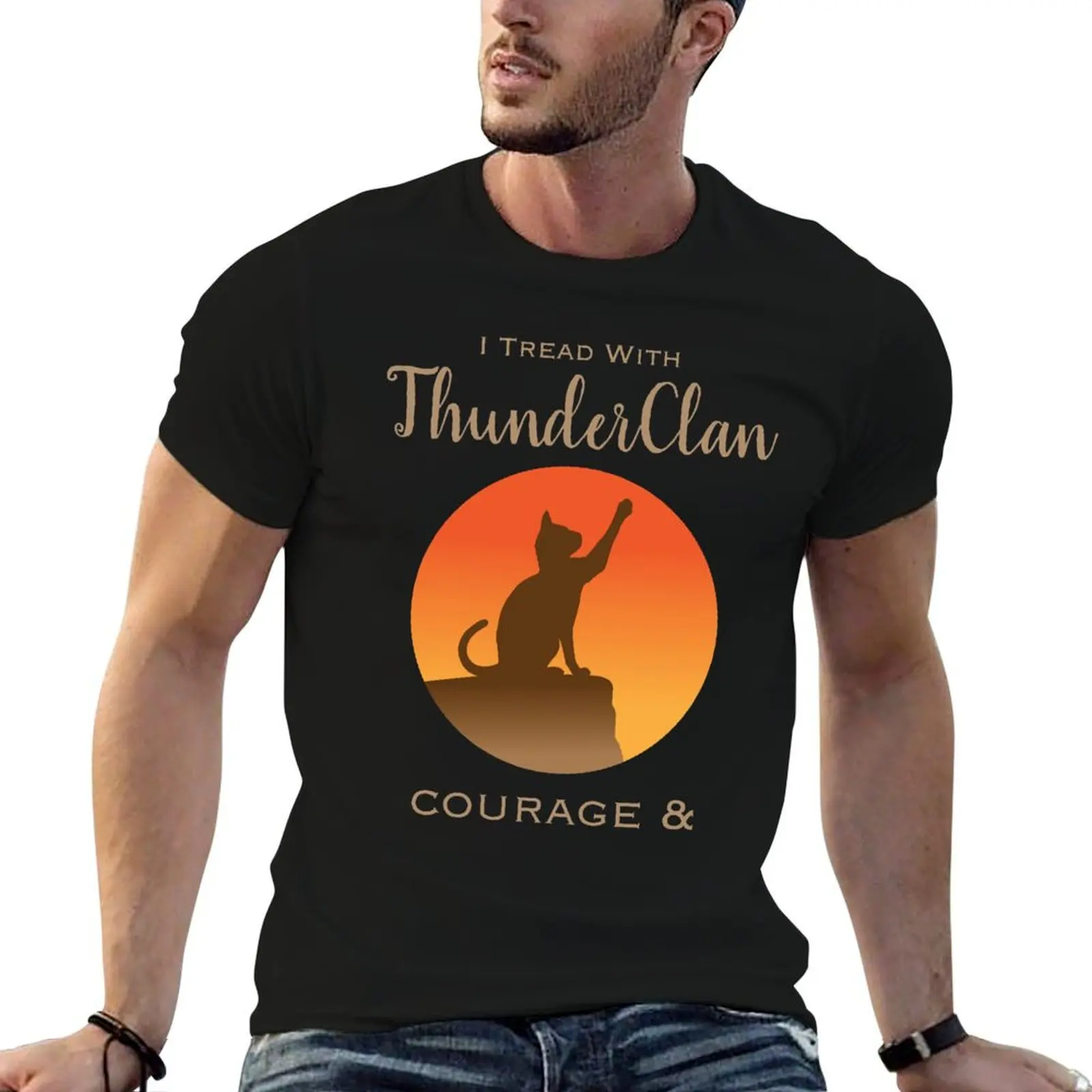 ThunderClan Pride Fitted Scoop T-Shirt anime tshirt plus size clothes mens graphic t-shirts big and tall