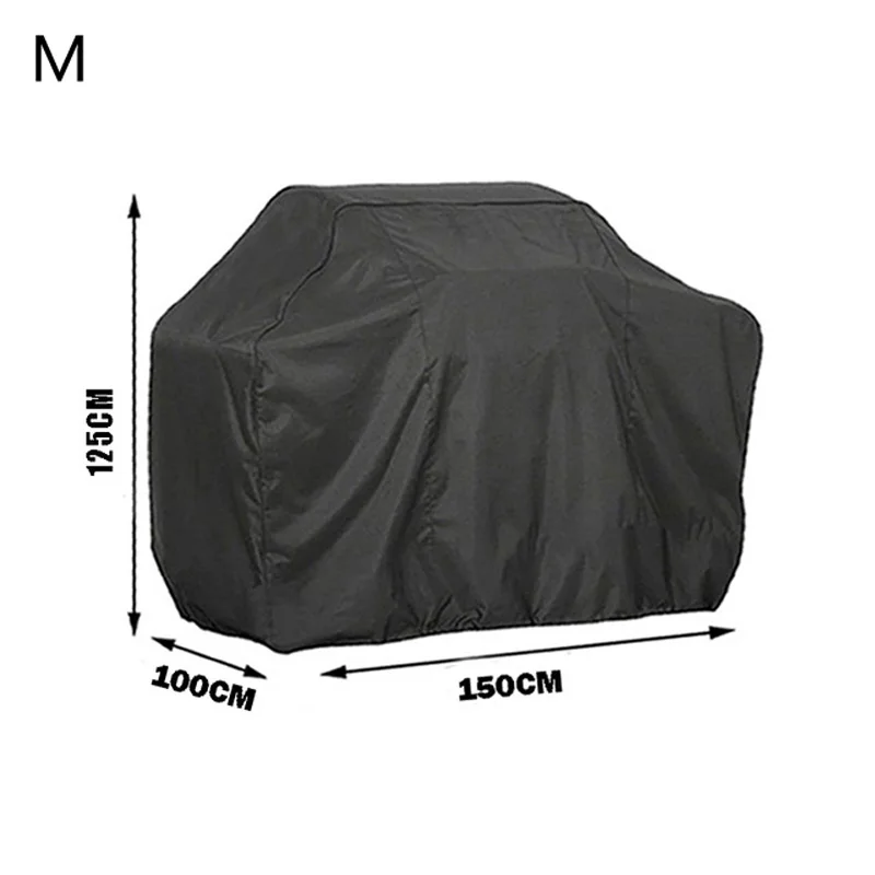 BBQ Grill Cover Waterproof Barbecue Cover Outdoor Barbecue Stove Cover Grill Barbeque Dust Waterproof Weber Heavy Duty Cover