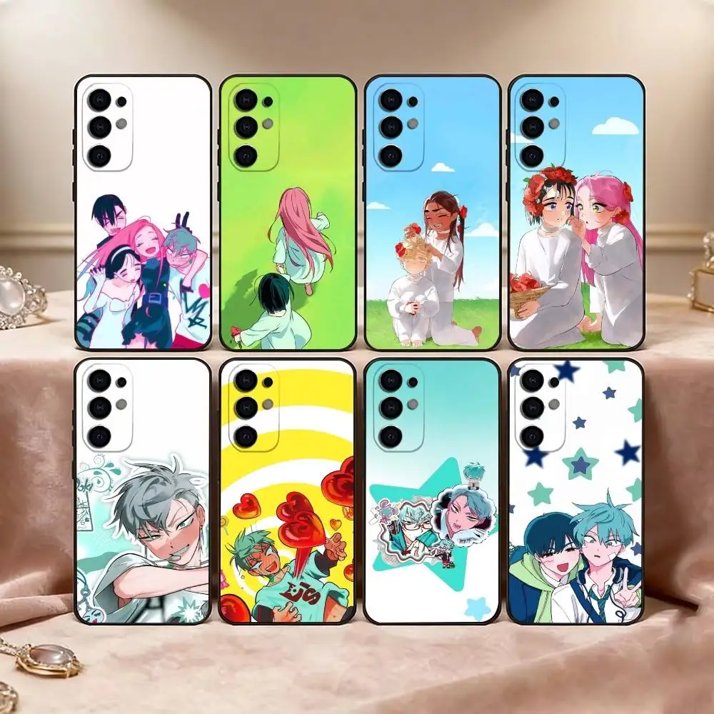 A-Alien Stage gift Phone Case Black Silicone Soft For Samsung S25,S24,S21,S22,S23,S30,Ultra,S20,Plus,Fe,Lite