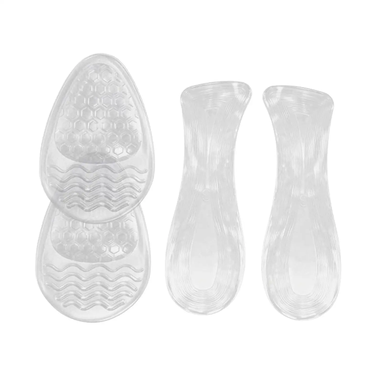 

Comfort Gel High Heel Pads Soft Shoe Insoles Non Slip Forefoot Cushion Shoe Protection Accessories for Work Shoes