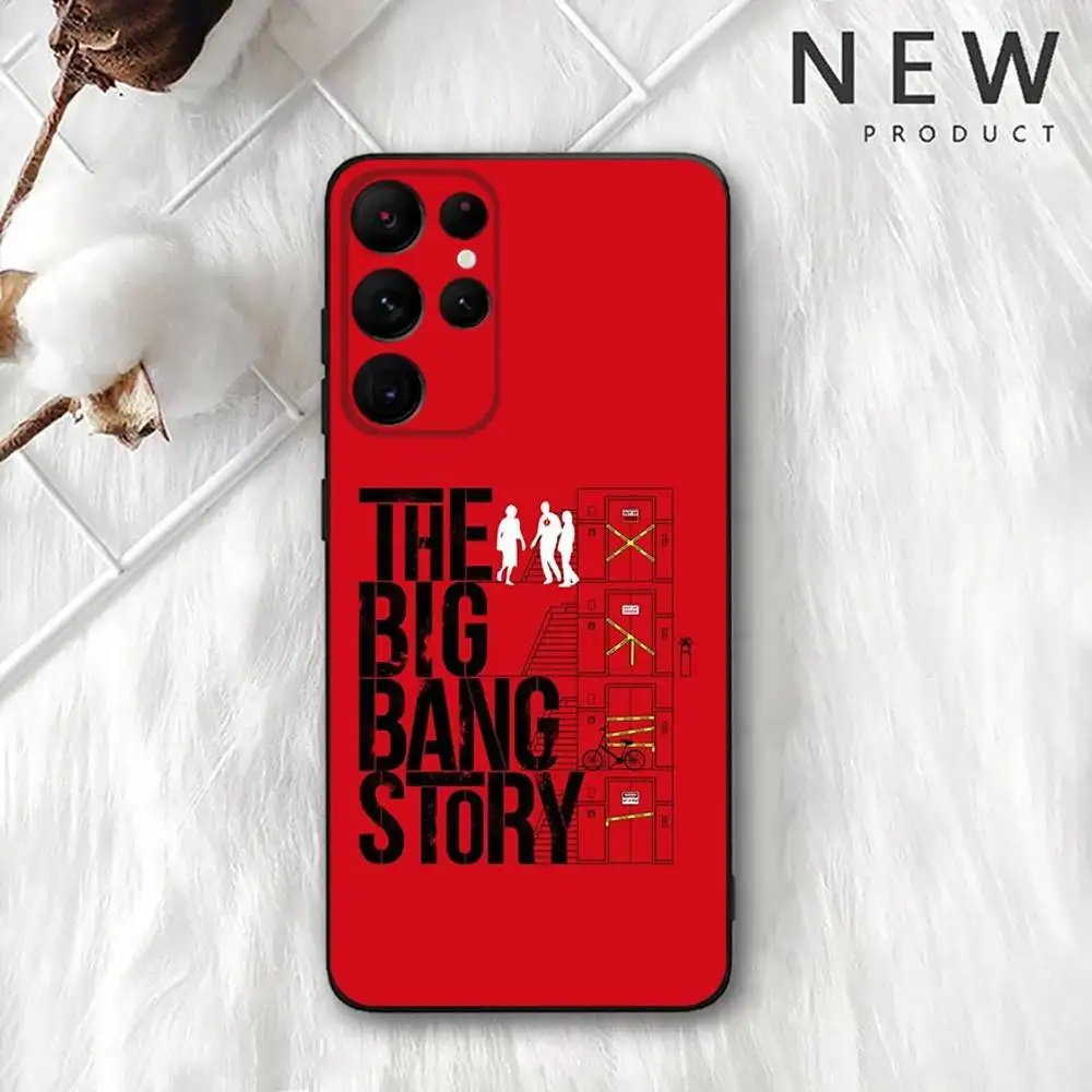حافظة هاتف T-TBBT The Big Bang Theory لهاتف سامسونج S 25,24,23,22,30,21,10,9,Ultra,Plus,Lite,FE,4,5G حافظة ناعمة سوداء #3