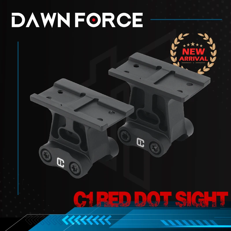 Tático Red Dot Sight Mount, C1, RDM, 1.70, 1.93 