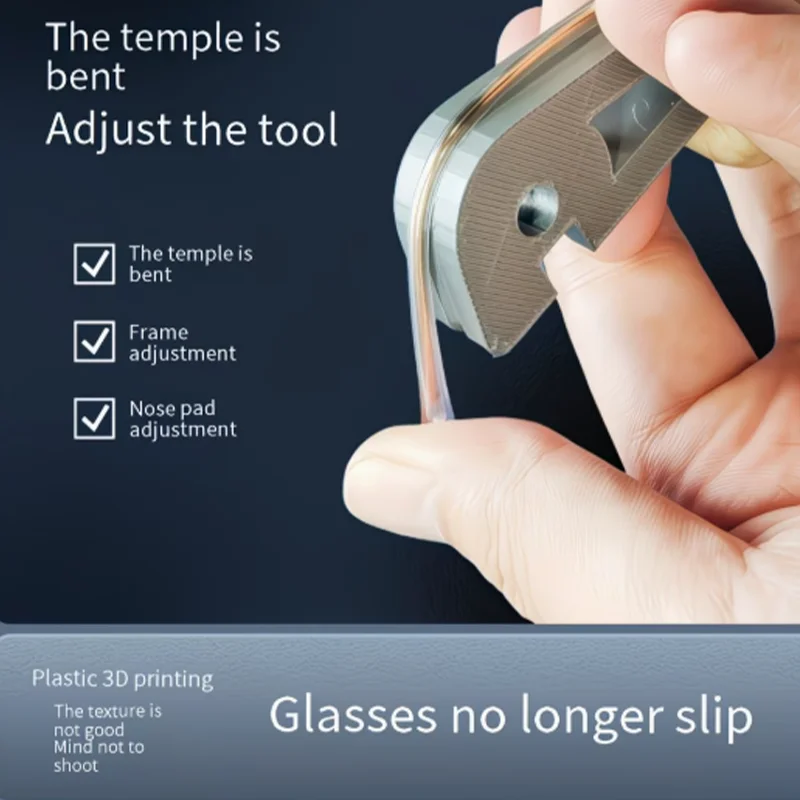 Multifunctional Glasses Adjust Wrench Portable Eyewear Frame Temple Repair Tool - view 6
