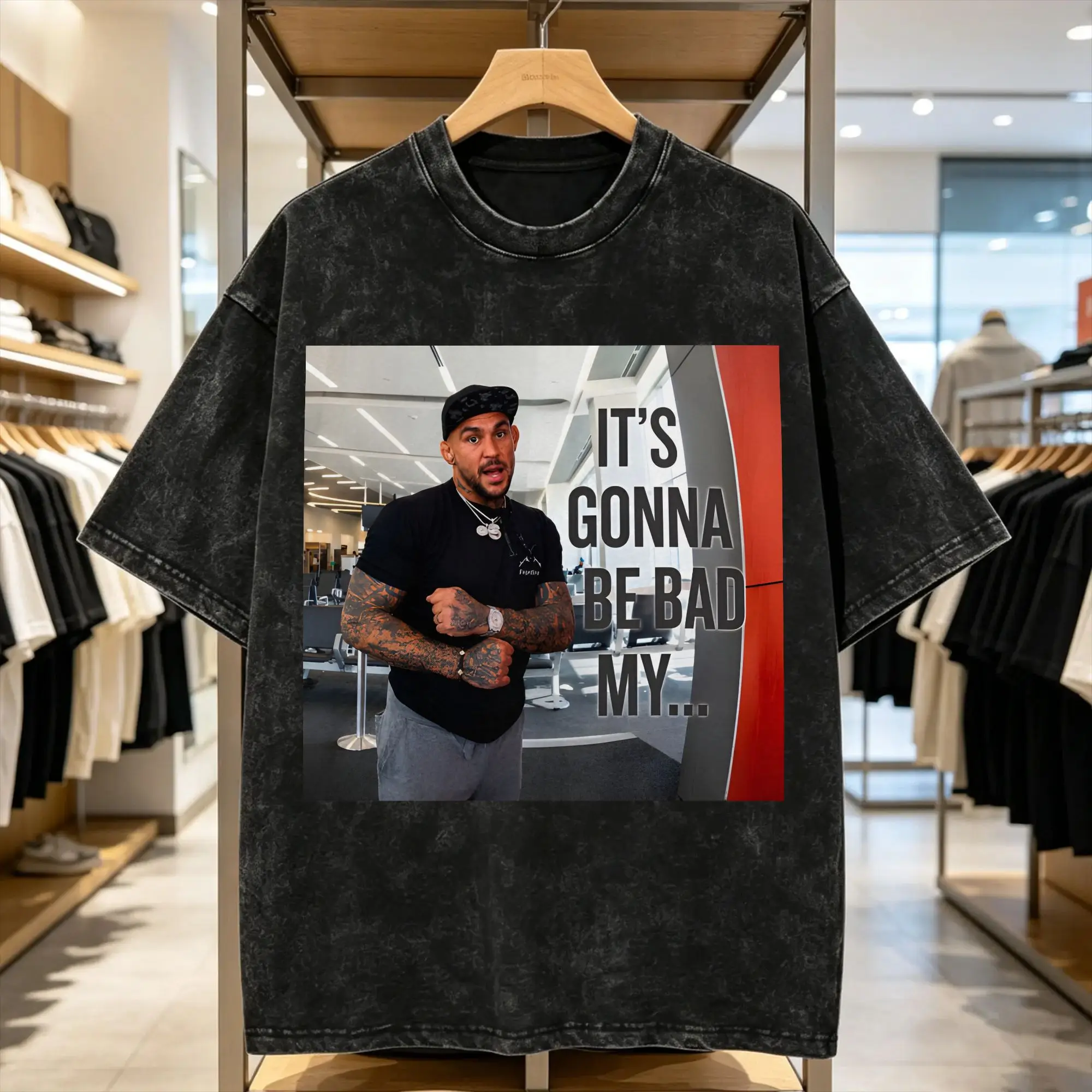Dustin Poirier  T Shirt Summer The Diamond Its Gonna Be Bad Awesome T-Shirts Casual Fashion Tshirt For Men Short Sleeve