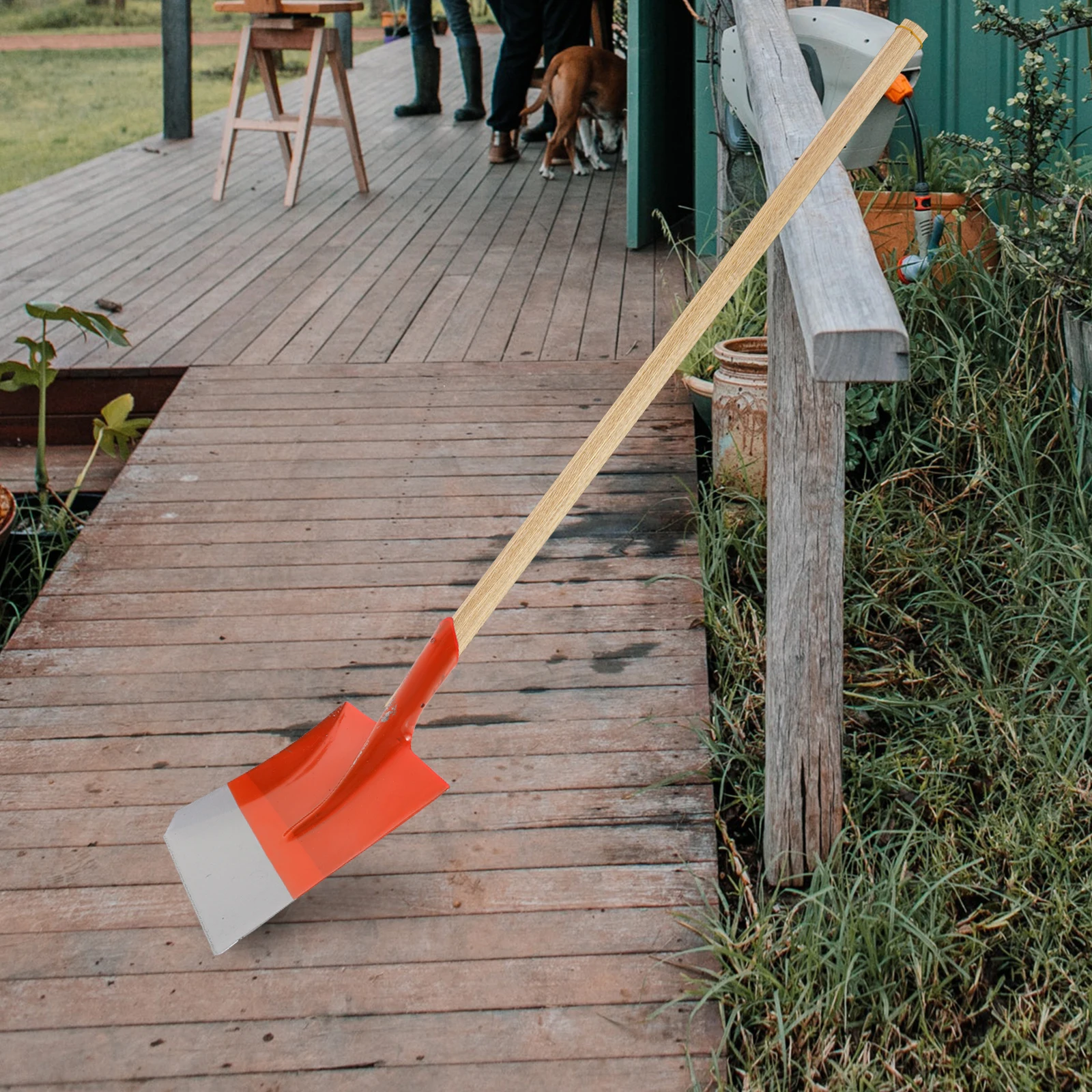 

Garden Shovel Strong Carbon Steel Transplanting Tool for Potting Soil Cultivating Homegrown Multifunctional Sturdy Outdoor