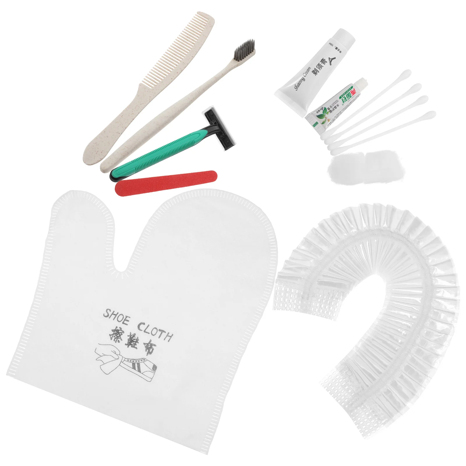 

1 Set Disposable Hotel Toiletries Kit Guest Toiletry Set Hotel Supplies Guesthouse Compact Travel Essentials Personal